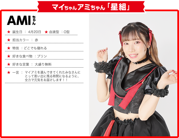 星組マイちゃんプロフィール